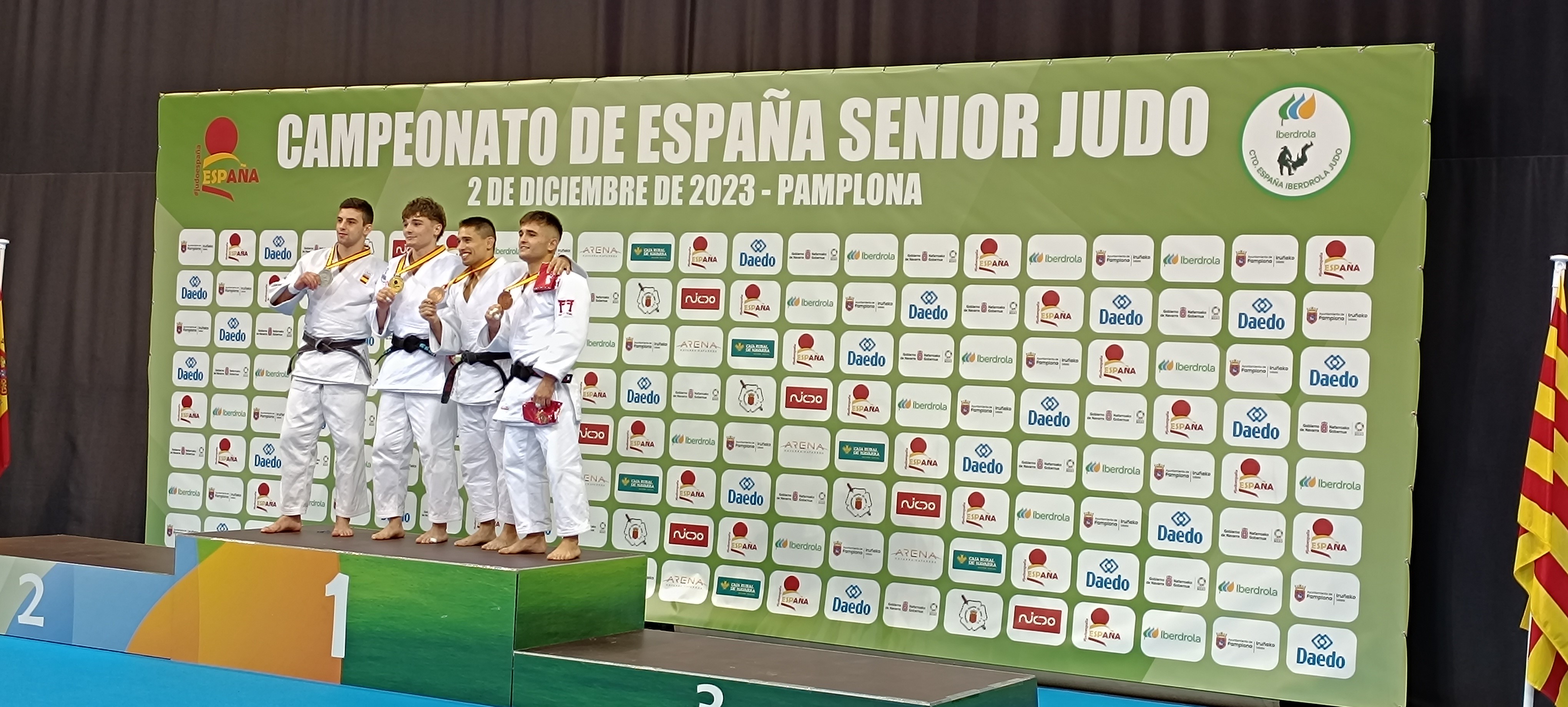 Campeonato de España de Judo Absoluto. Pamplona 02-12-23. RESULTADOS.